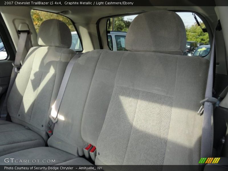 Graphite Metallic / Light Cashmere/Ebony 2007 Chevrolet TrailBlazer LS 4x4