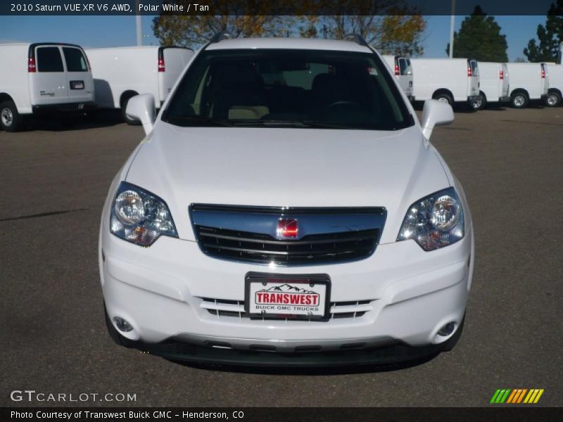 Polar White / Tan 2010 Saturn VUE XR V6 AWD