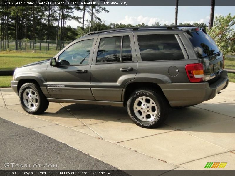 Graphite Metallic / Dark Slate Gray 2002 Jeep Grand Cherokee Laredo