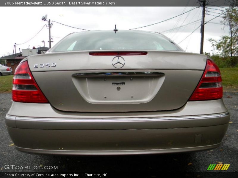Desert Silver Metallic / Ash 2006 Mercedes-Benz E 350 Sedan
