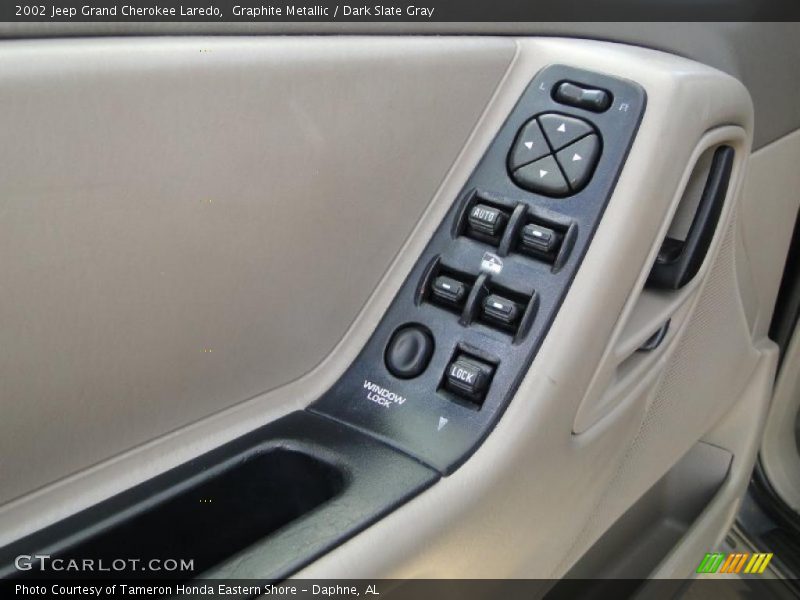 Graphite Metallic / Dark Slate Gray 2002 Jeep Grand Cherokee Laredo