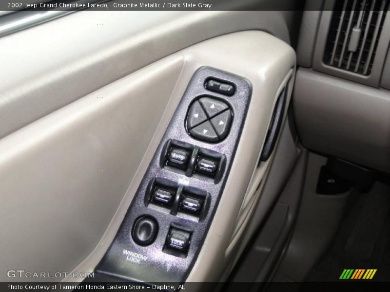 Graphite Metallic / Dark Slate Gray 2002 Jeep Grand Cherokee Laredo