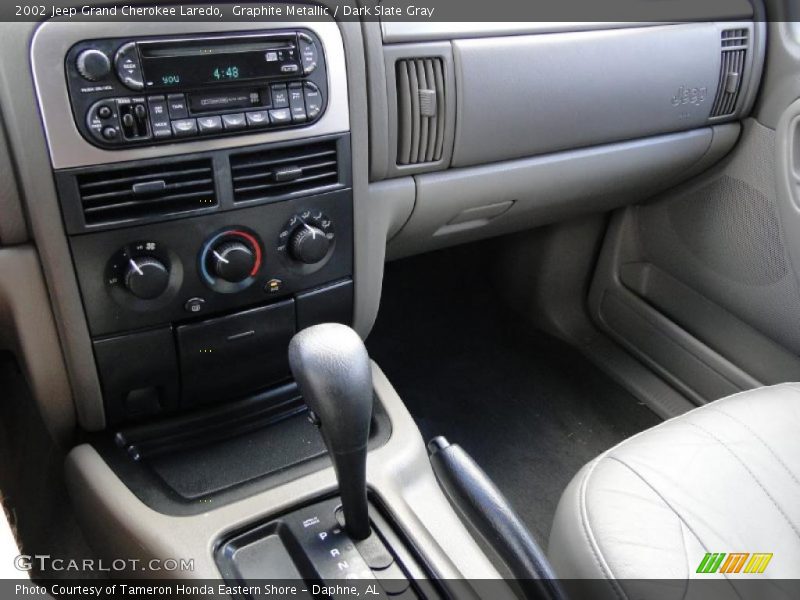 Graphite Metallic / Dark Slate Gray 2002 Jeep Grand Cherokee Laredo