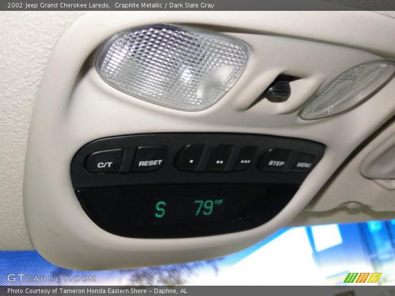 Graphite Metallic / Dark Slate Gray 2002 Jeep Grand Cherokee Laredo