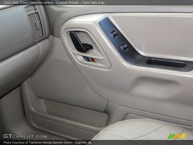 Graphite Metallic / Dark Slate Gray 2002 Jeep Grand Cherokee Laredo