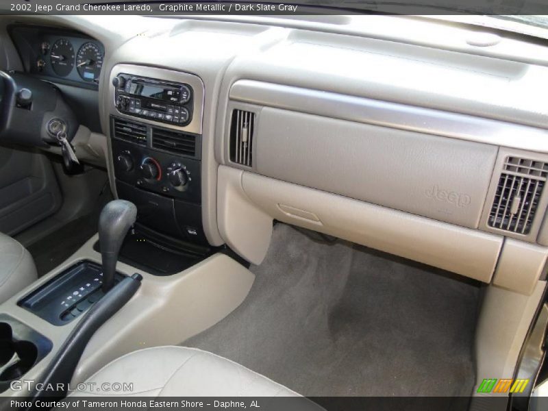 Graphite Metallic / Dark Slate Gray 2002 Jeep Grand Cherokee Laredo