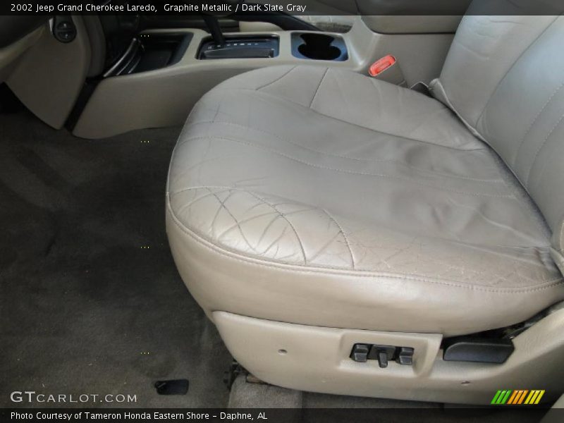 Graphite Metallic / Dark Slate Gray 2002 Jeep Grand Cherokee Laredo