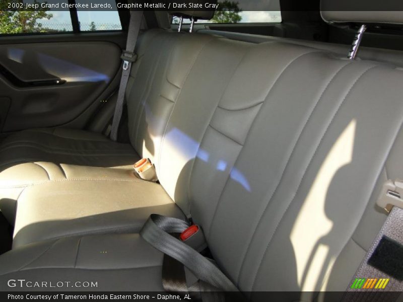 Graphite Metallic / Dark Slate Gray 2002 Jeep Grand Cherokee Laredo