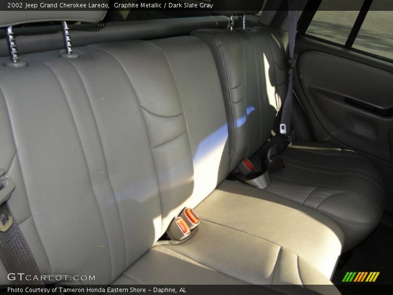 Graphite Metallic / Dark Slate Gray 2002 Jeep Grand Cherokee Laredo