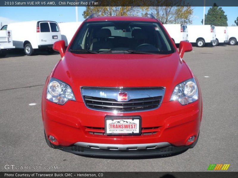 Chili Pepper Red / Tan 2010 Saturn VUE XR V6 AWD