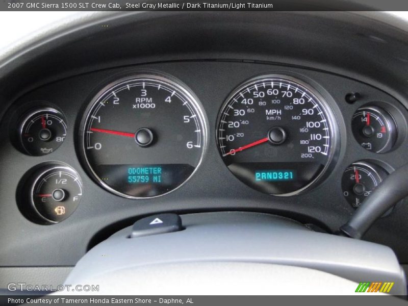  2007 Sierra 1500 SLT Crew Cab SLT Crew Cab Gauges