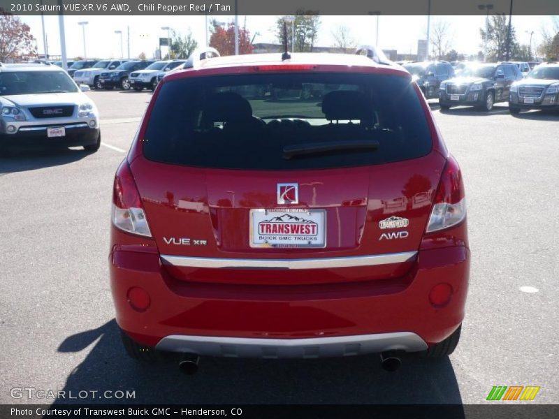 Chili Pepper Red / Tan 2010 Saturn VUE XR V6 AWD