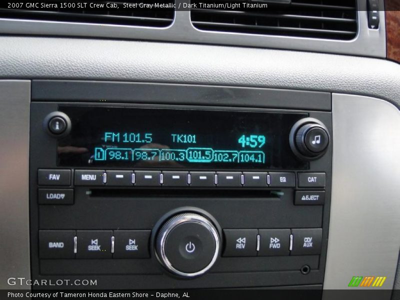 Controls of 2007 Sierra 1500 SLT Crew Cab