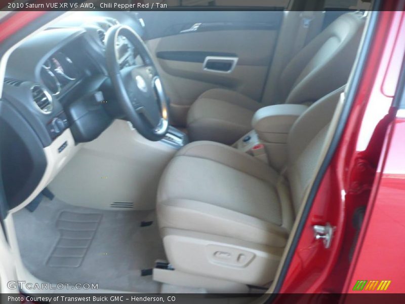 Chili Pepper Red / Tan 2010 Saturn VUE XR V6 AWD