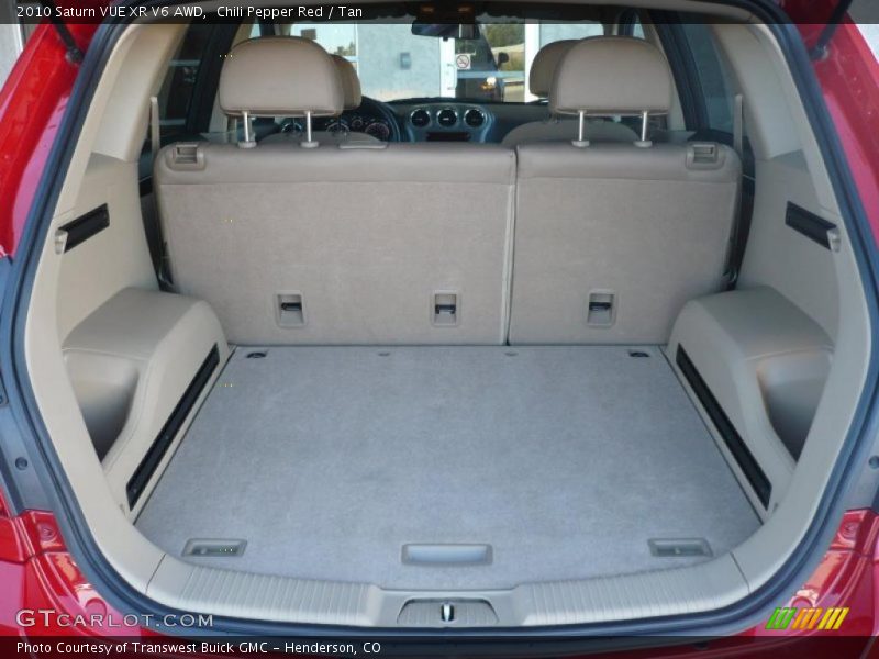  2010 VUE XR V6 AWD Trunk