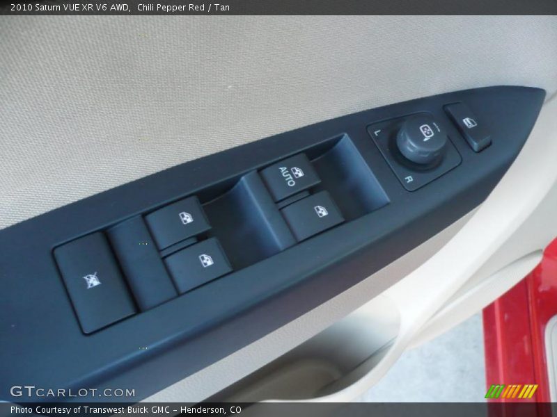 Controls of 2010 VUE XR V6 AWD