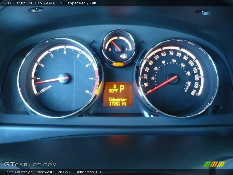  2010 VUE XR V6 AWD XR V6 AWD Gauges