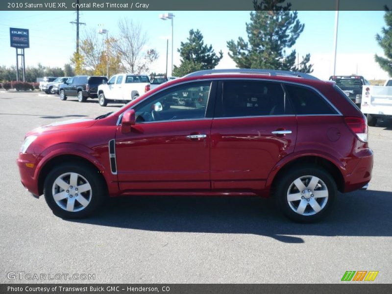 Crystal Red Tintcoat / Gray 2010 Saturn VUE XR
