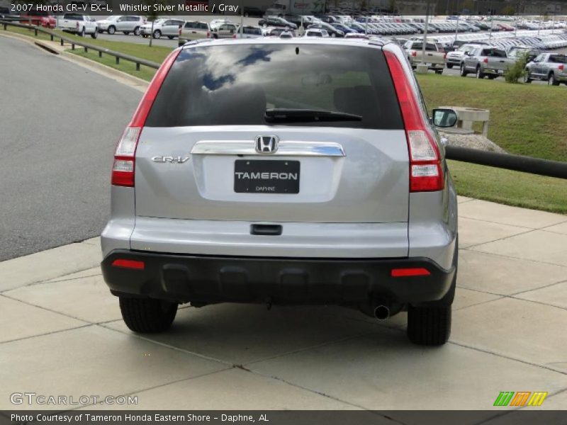 Whistler Silver Metallic / Gray 2007 Honda CR-V EX-L