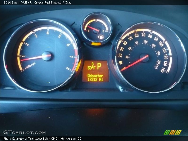 Crystal Red Tintcoat / Gray 2010 Saturn VUE XR