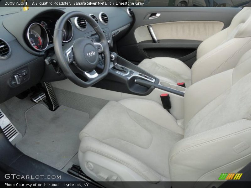 Limestone Grey Interior - 2008 TT 3.2 quattro Roadster 