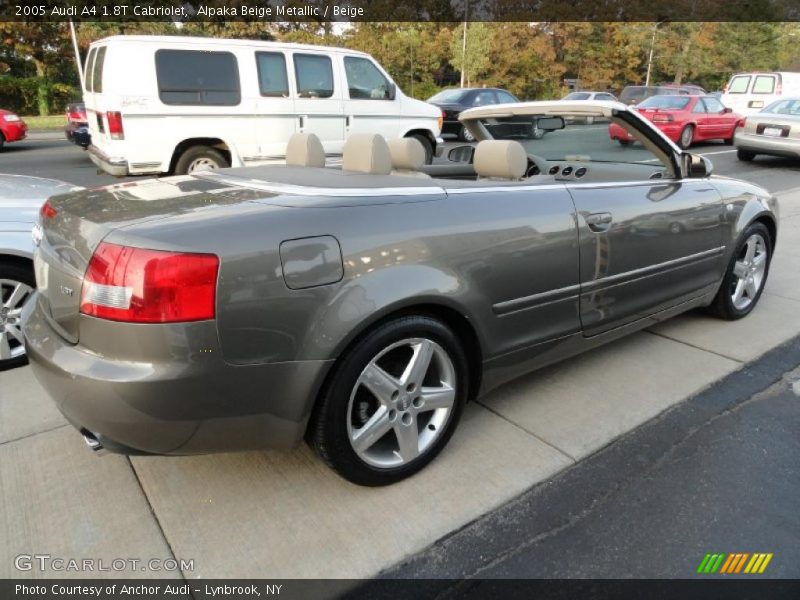 Alpaka Beige Metallic / Beige 2005 Audi A4 1.8T Cabriolet