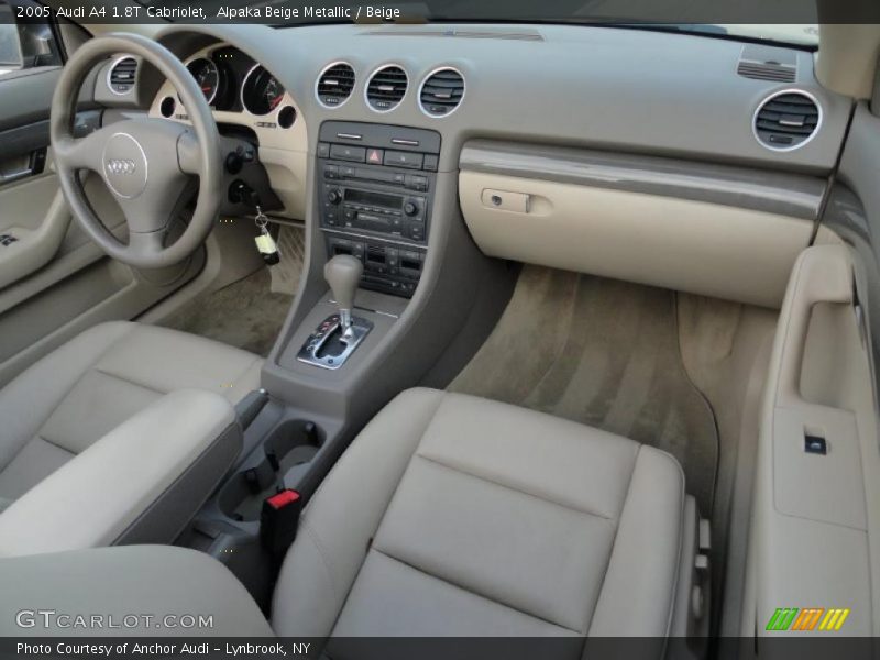  2005 A4 1.8T Cabriolet Beige Interior