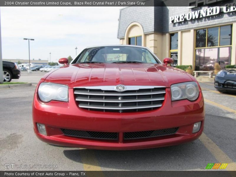 Blaze Red Crystal Pearl / Dark Slate Gray 2004 Chrysler Crossfire Limited Coupe