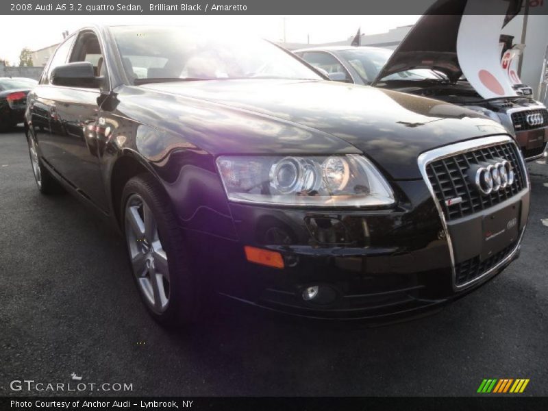 Brilliant Black / Amaretto 2008 Audi A6 3.2 quattro Sedan