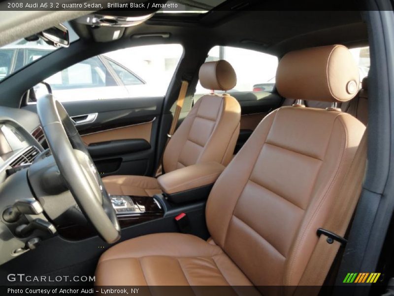 Brilliant Black / Amaretto 2008 Audi A6 3.2 quattro Sedan