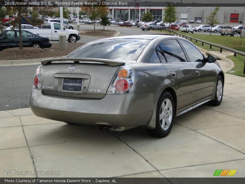 Polished Pewter Metallic / Charcoal Black 2002 Nissan Altima 2.5 SL