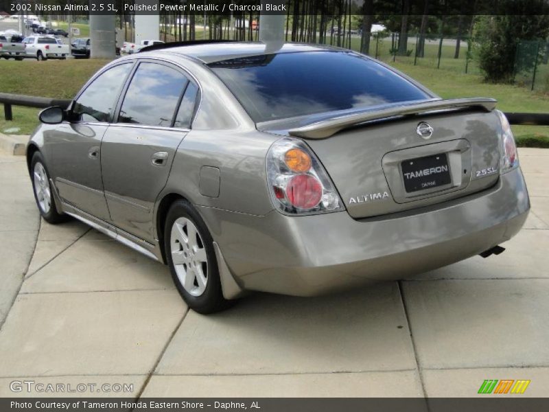 Polished Pewter Metallic / Charcoal Black 2002 Nissan Altima 2.5 SL