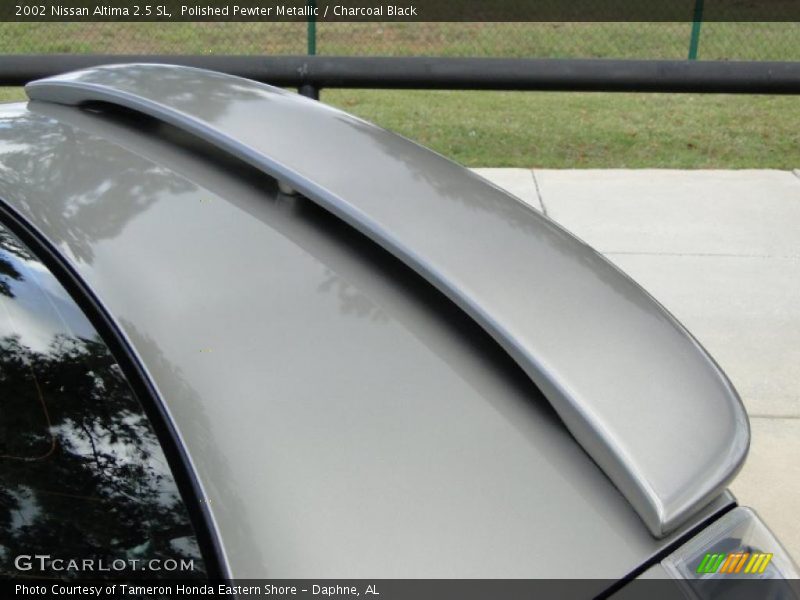 Polished Pewter Metallic / Charcoal Black 2002 Nissan Altima 2.5 SL