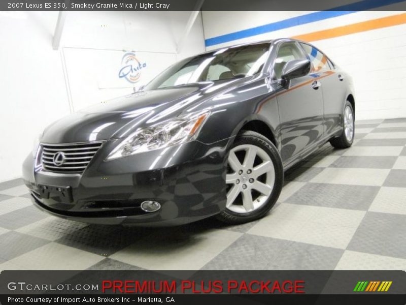 Smokey Granite Mica / Light Gray 2007 Lexus ES 350