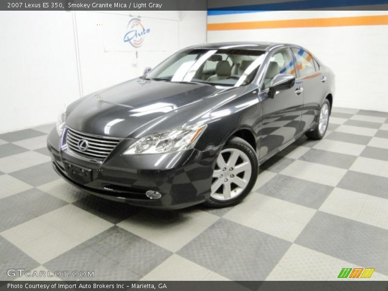 Smokey Granite Mica / Light Gray 2007 Lexus ES 350