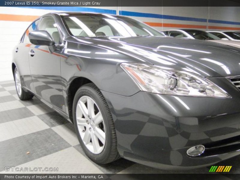 Smokey Granite Mica / Light Gray 2007 Lexus ES 350
