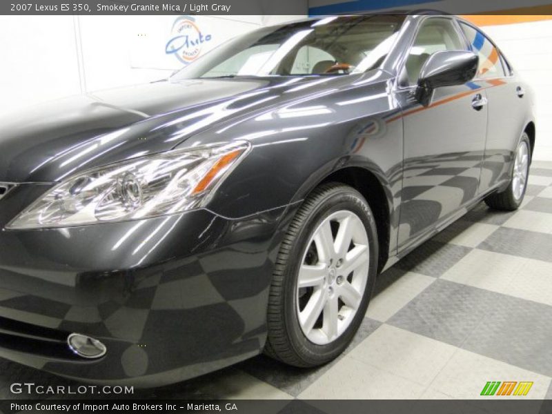 Smokey Granite Mica / Light Gray 2007 Lexus ES 350