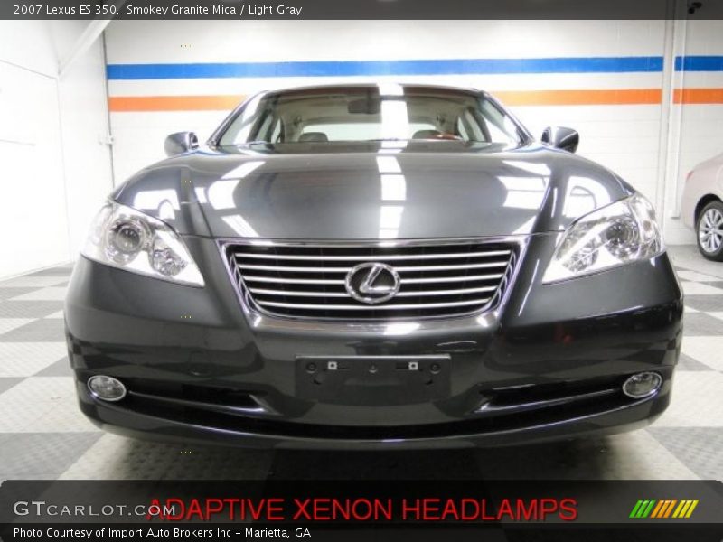 Smokey Granite Mica / Light Gray 2007 Lexus ES 350