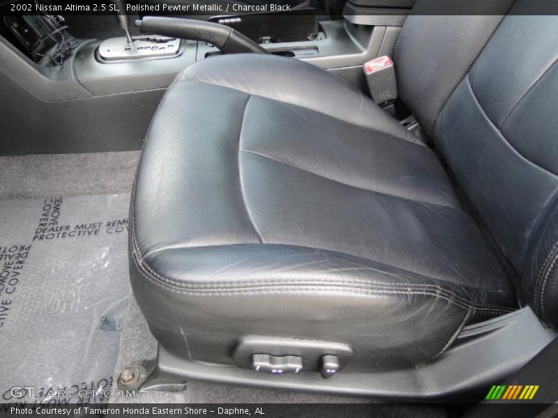 Polished Pewter Metallic / Charcoal Black 2002 Nissan Altima 2.5 SL