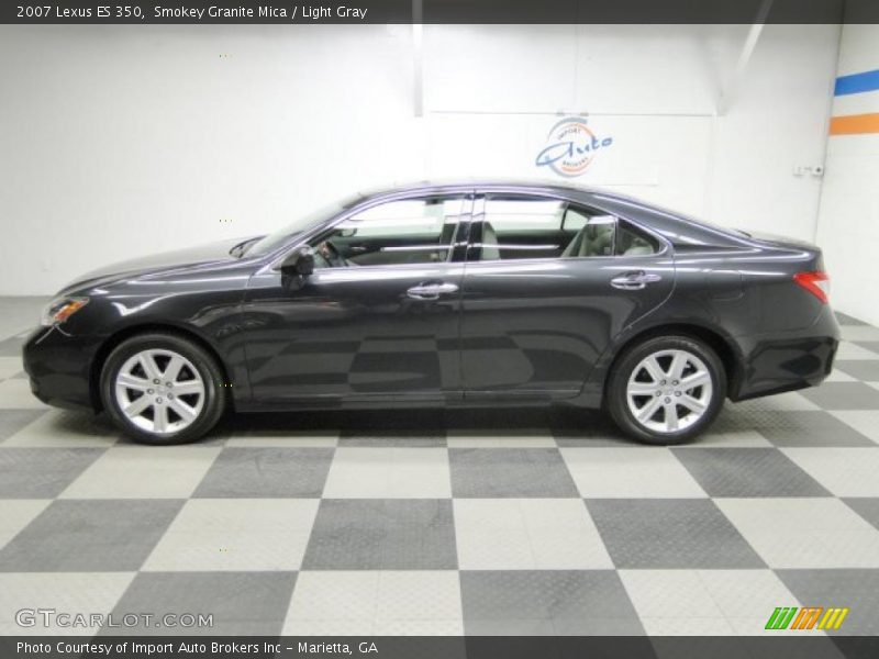 Smokey Granite Mica / Light Gray 2007 Lexus ES 350