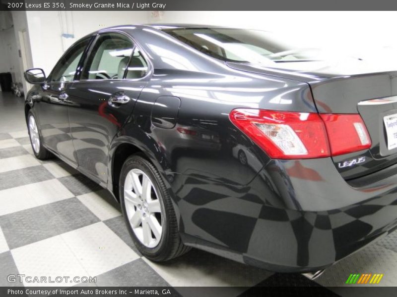 Smokey Granite Mica / Light Gray 2007 Lexus ES 350