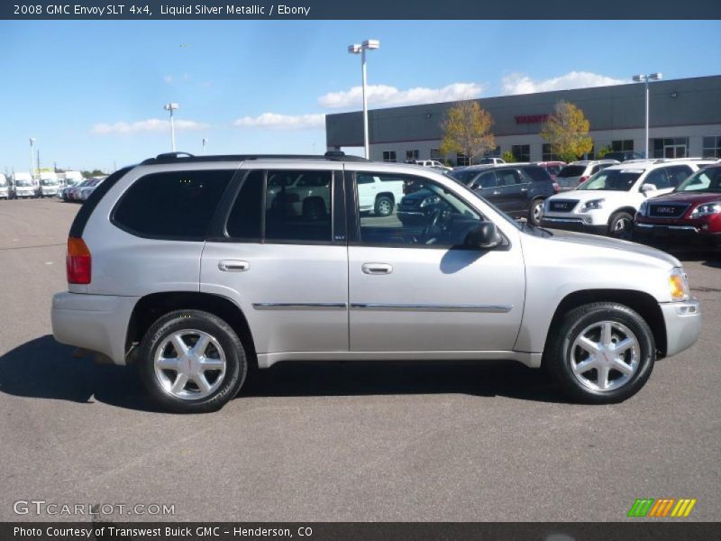 Liquid Silver Metallic / Ebony 2008 GMC Envoy SLT 4x4