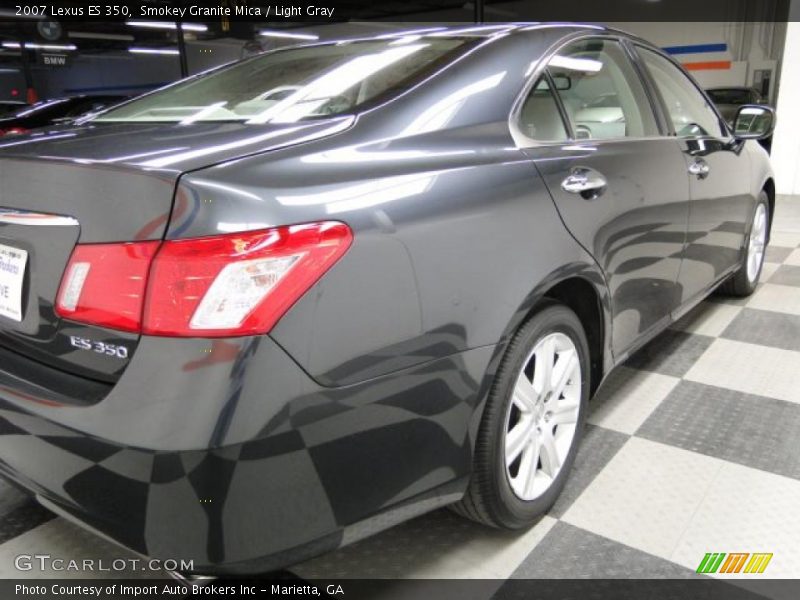 Smokey Granite Mica / Light Gray 2007 Lexus ES 350