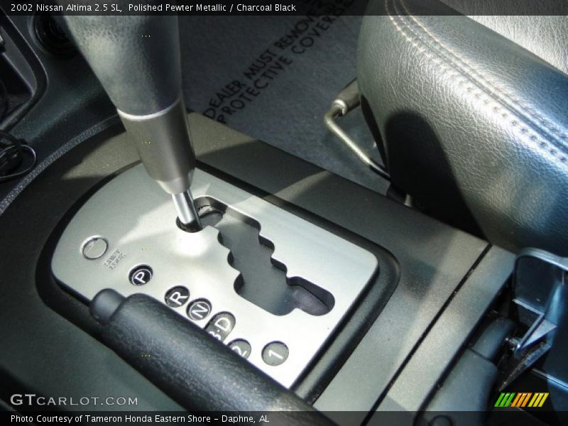 Polished Pewter Metallic / Charcoal Black 2002 Nissan Altima 2.5 SL