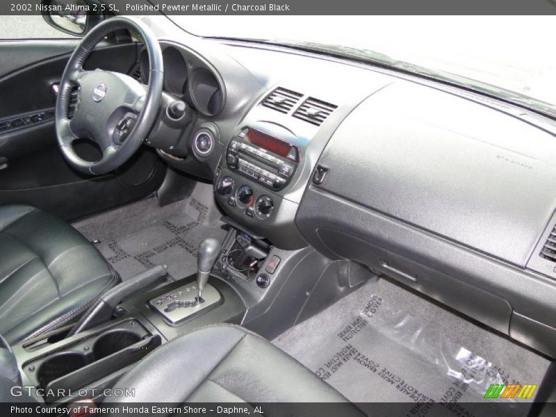 Polished Pewter Metallic / Charcoal Black 2002 Nissan Altima 2.5 SL