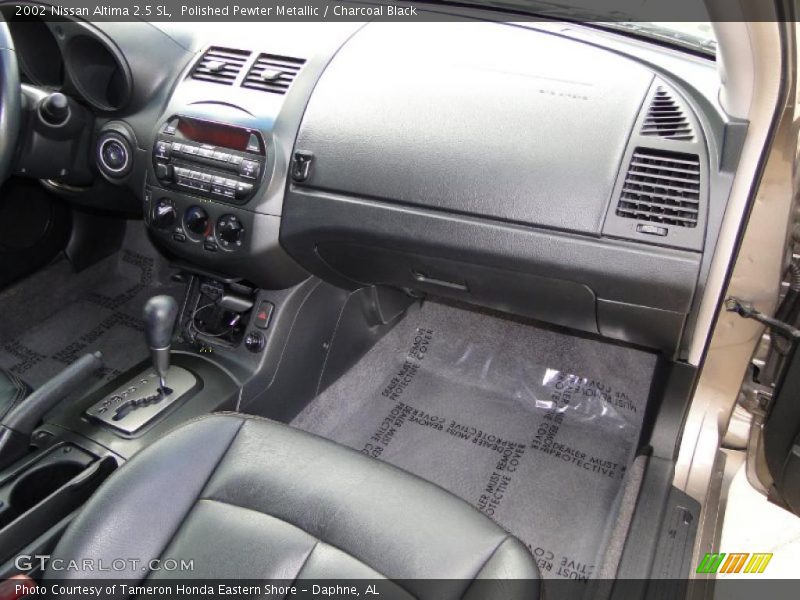 Polished Pewter Metallic / Charcoal Black 2002 Nissan Altima 2.5 SL