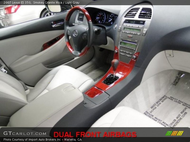 Smokey Granite Mica / Light Gray 2007 Lexus ES 350