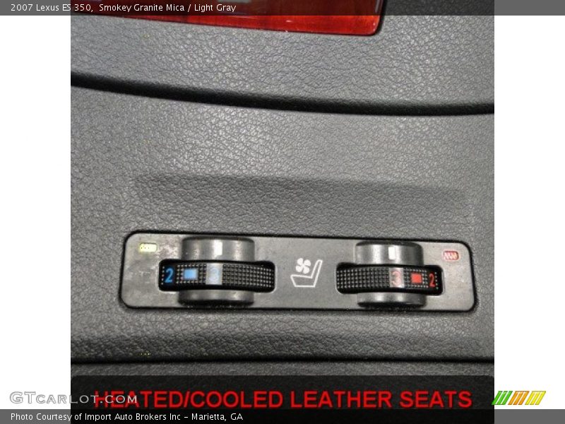 Smokey Granite Mica / Light Gray 2007 Lexus ES 350