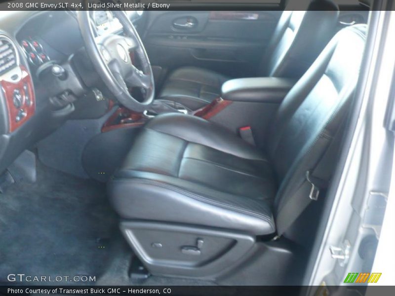 Liquid Silver Metallic / Ebony 2008 GMC Envoy SLT 4x4