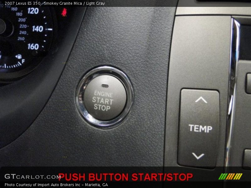 Smokey Granite Mica / Light Gray 2007 Lexus ES 350